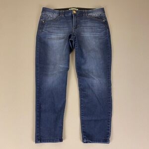 Democracy Women's Indigo Cropped Ankle Jeans
